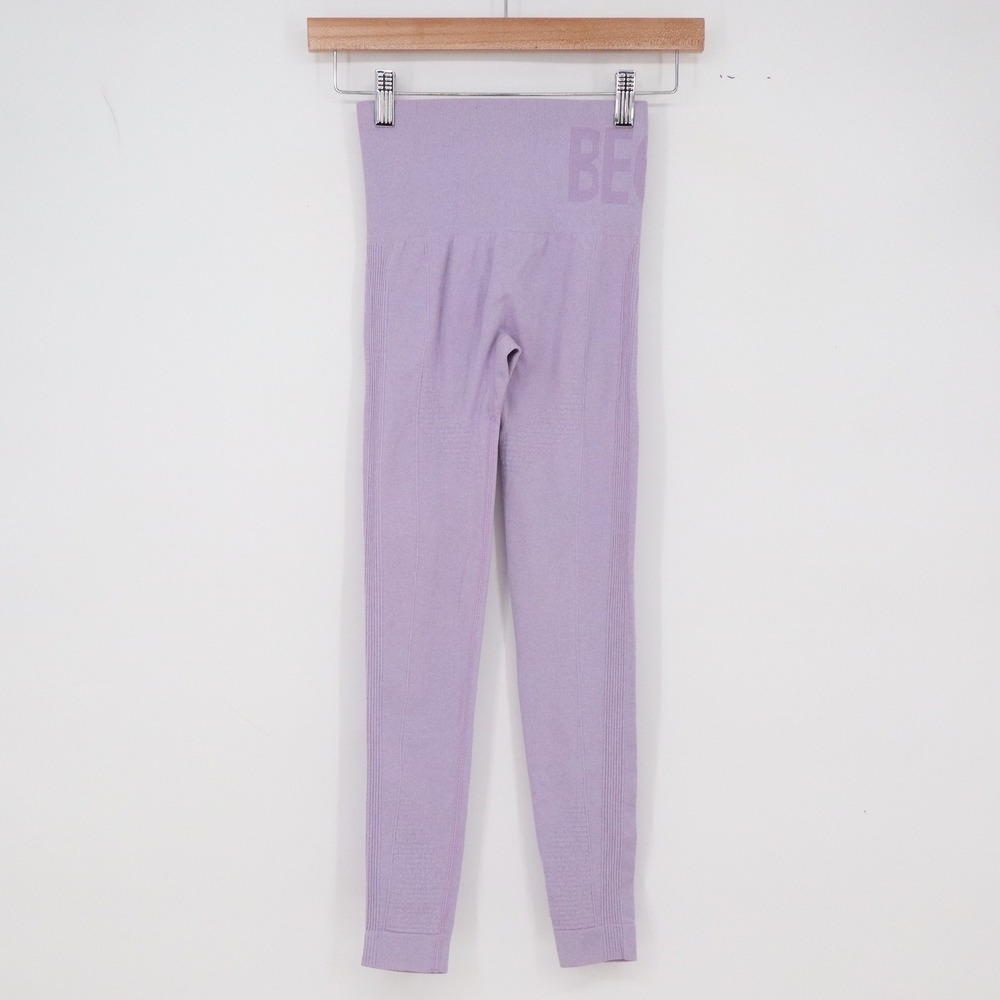 NVGTN Leggings Womens XXS Seamless Scrunch Butt Light Purple Active Excellent